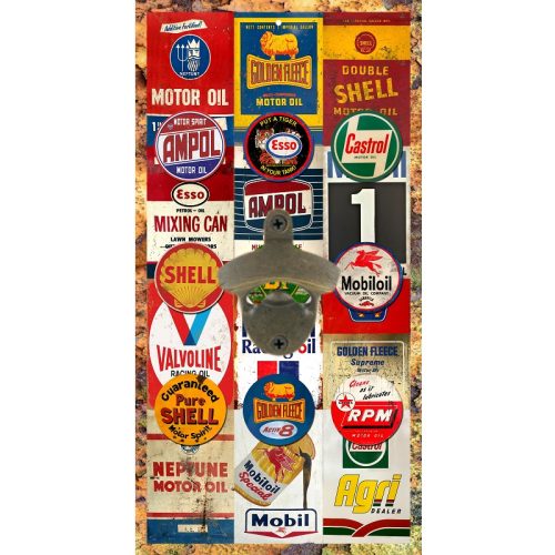 Oil Companies Wall Bottle Opener