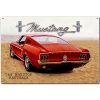 68 Mustang Tin Sign