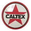 Caltex Round Tin Sign