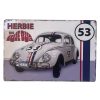 Herbie The Love Bug Tin Sign