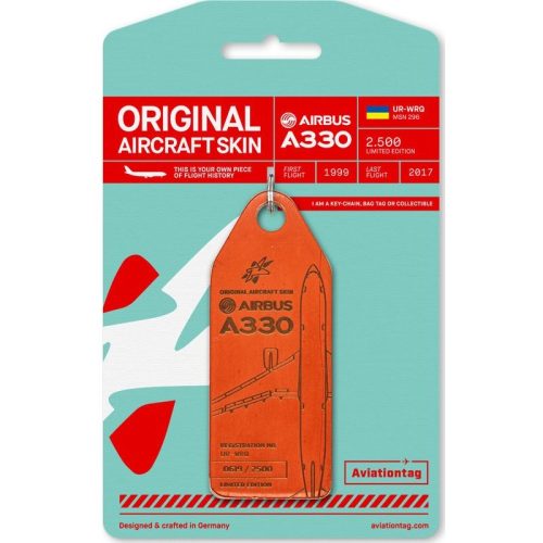 Airbus A330 Windrose Red Aviation Tag