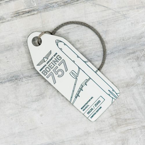 Boeing B757 Delta Airlines Aviation Tag