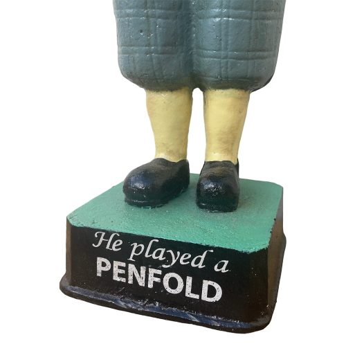 He Played a Penfold Golf Statue