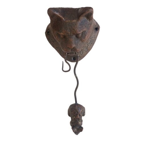 Cat And Mouse Cast Iron Door Knocker
