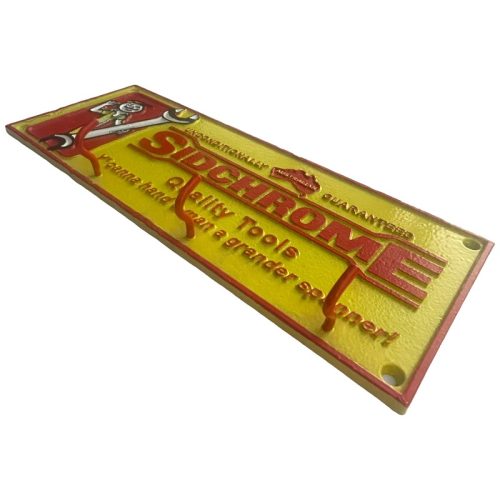 Sidchrome Key Rack Sign