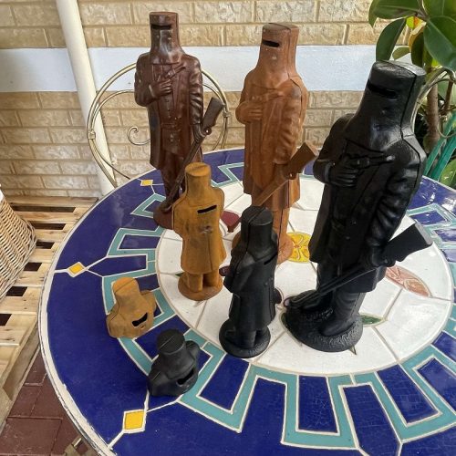 Ned Kelly Cast Iron Statue