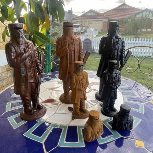 Ned Kelly Cast Iron Statue