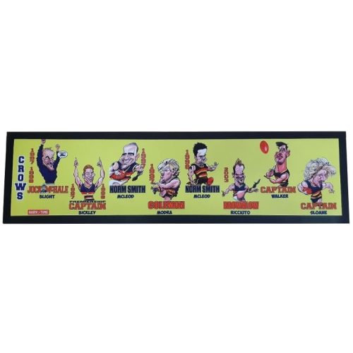 Adelaide Crows Caricature Bar Runner