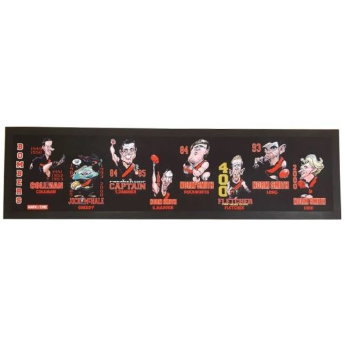 Essendon Bombers Caricature Bar Runner