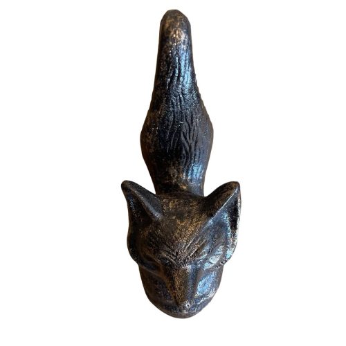 Cast Iron Fox Wall Hook