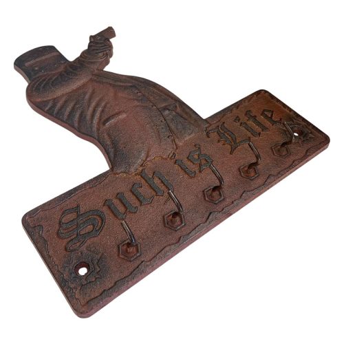 Cast Iron Ned Kelly Key Holder