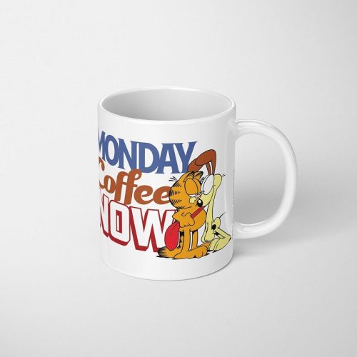 Garfield Monday Coffee Now Mug